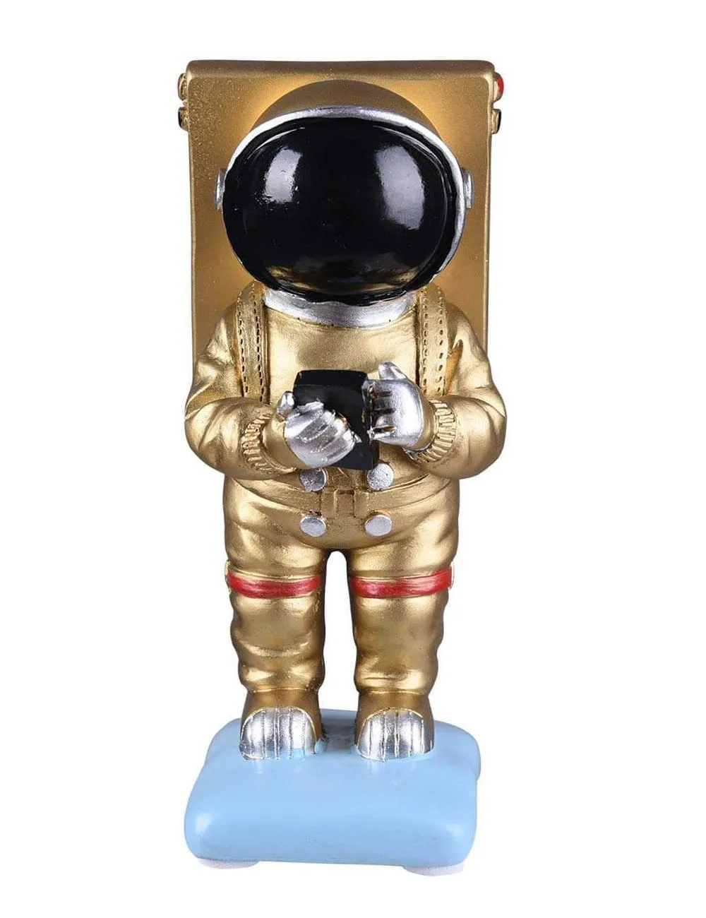 Exclusive Resin Astronaut Figurine Mobile Holder Stand | 13 CM |