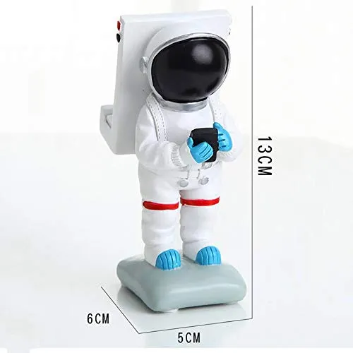 Exclusive Resin Astronaut Figurine Mobile Holder Stand | 13 CM |