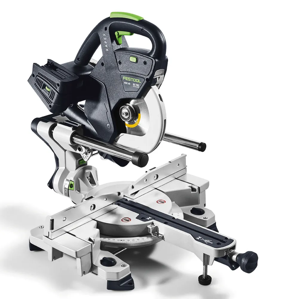 Festool Cordless Sliding Compound Miter Saw KAPEX KSC 60 EB-Basic