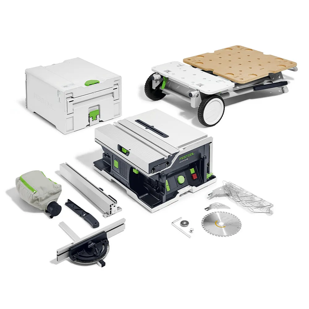 Festool Cordless Table Saw CSC SYS 50 EBI-Basic-Set