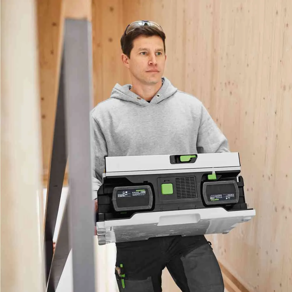 Festool Cordless Table Saw CSC SYS 50 EBI-Basic-Set