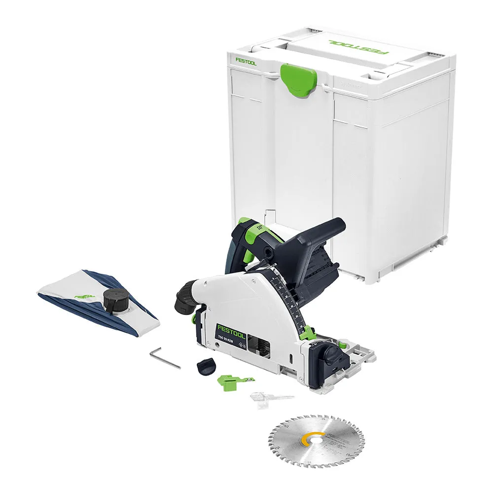 Festool Cordless Track Saw TSC 55 K Basic (Guide Rail & Batteries Not Included)