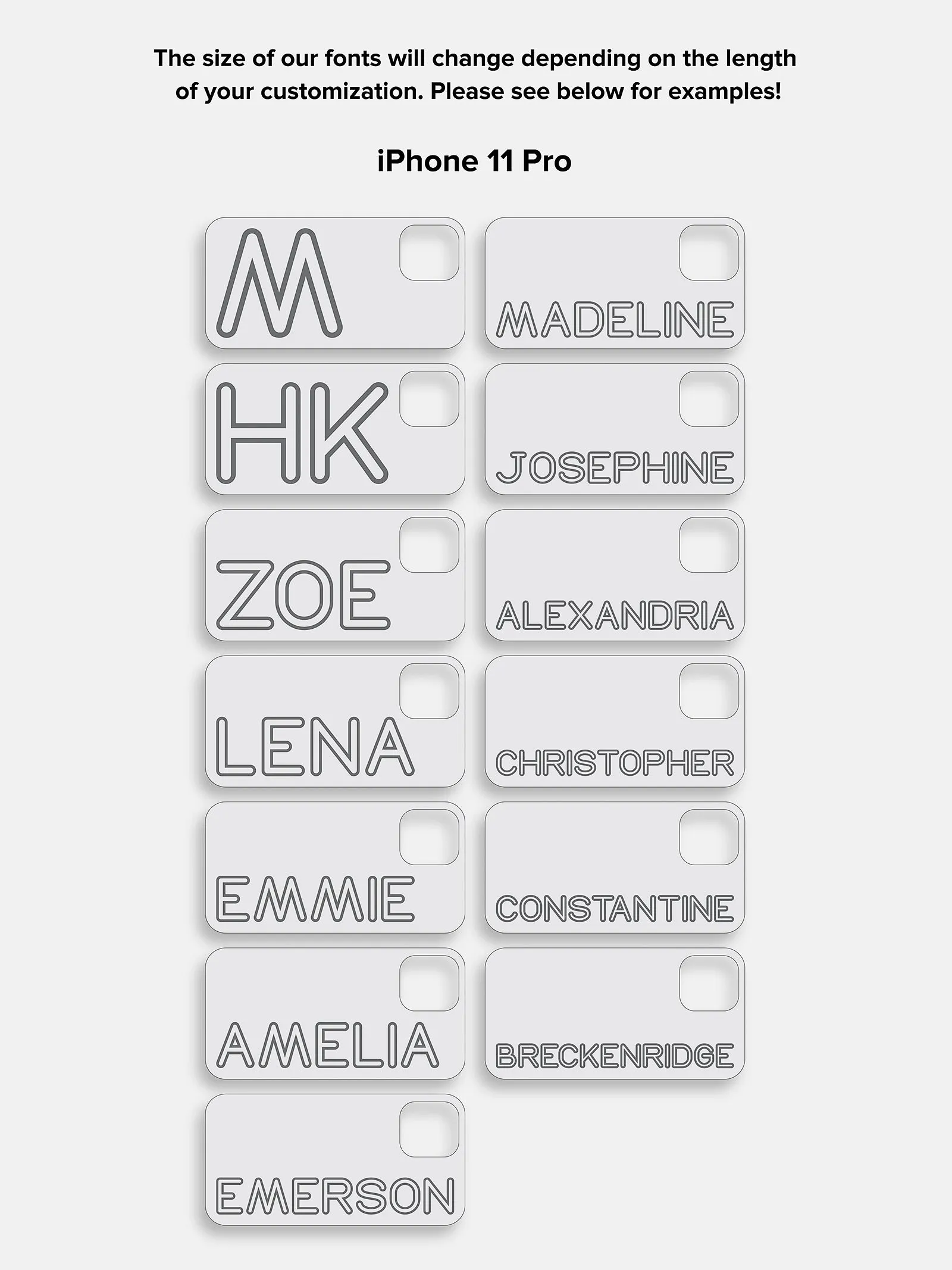 Fine Line Custom iPhone Case - Mint