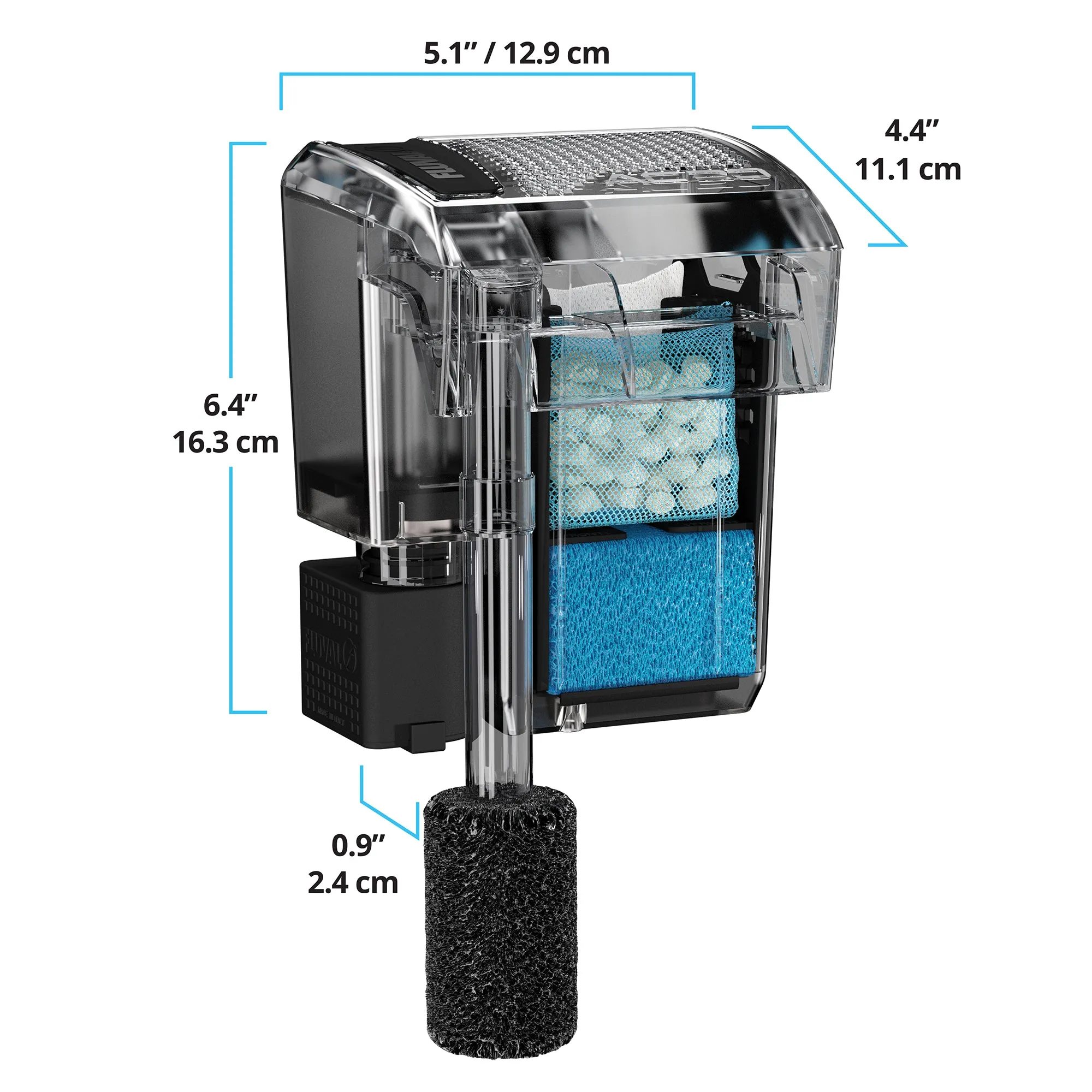 Fluval AquaClear 20 Power Filter - 18-76 L (5-20 gal)