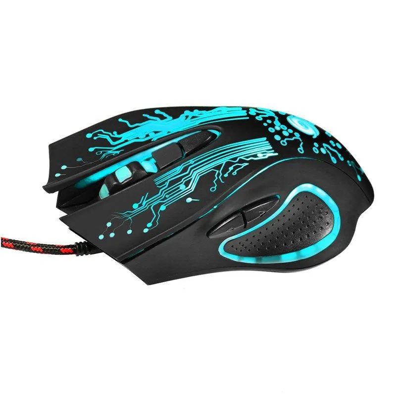 FREE GAMER GIVEAWAY PRO | GAMER 3200DPI LED OPTICAL 6D USB WIRED GAMING GAME MOUSE