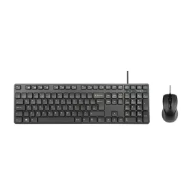 Full sized Wired Keyboard and Mouse Combo (UK)