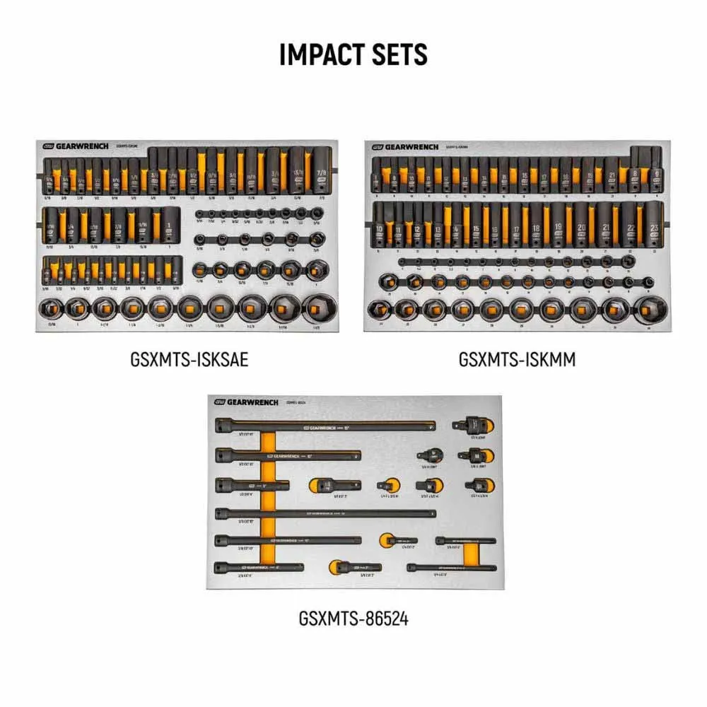 GearWrench MEGAMOD1268 1268-Piece Master Technician Set in Modular Trays with Storage