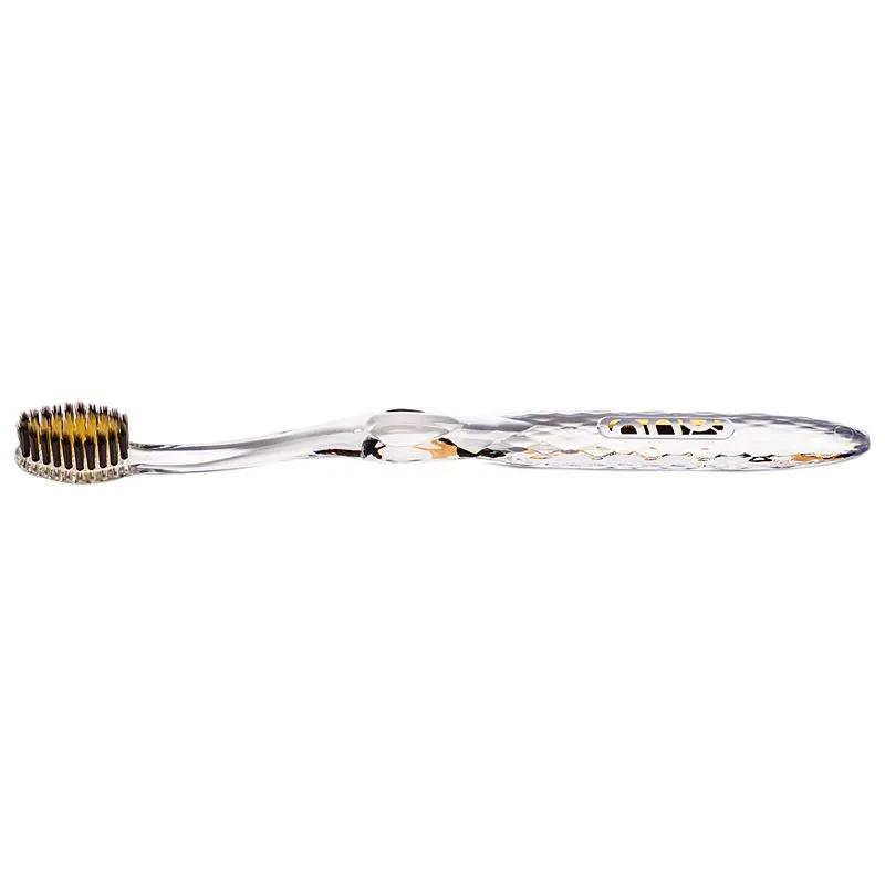 Gold & Charcoal Toothbrush