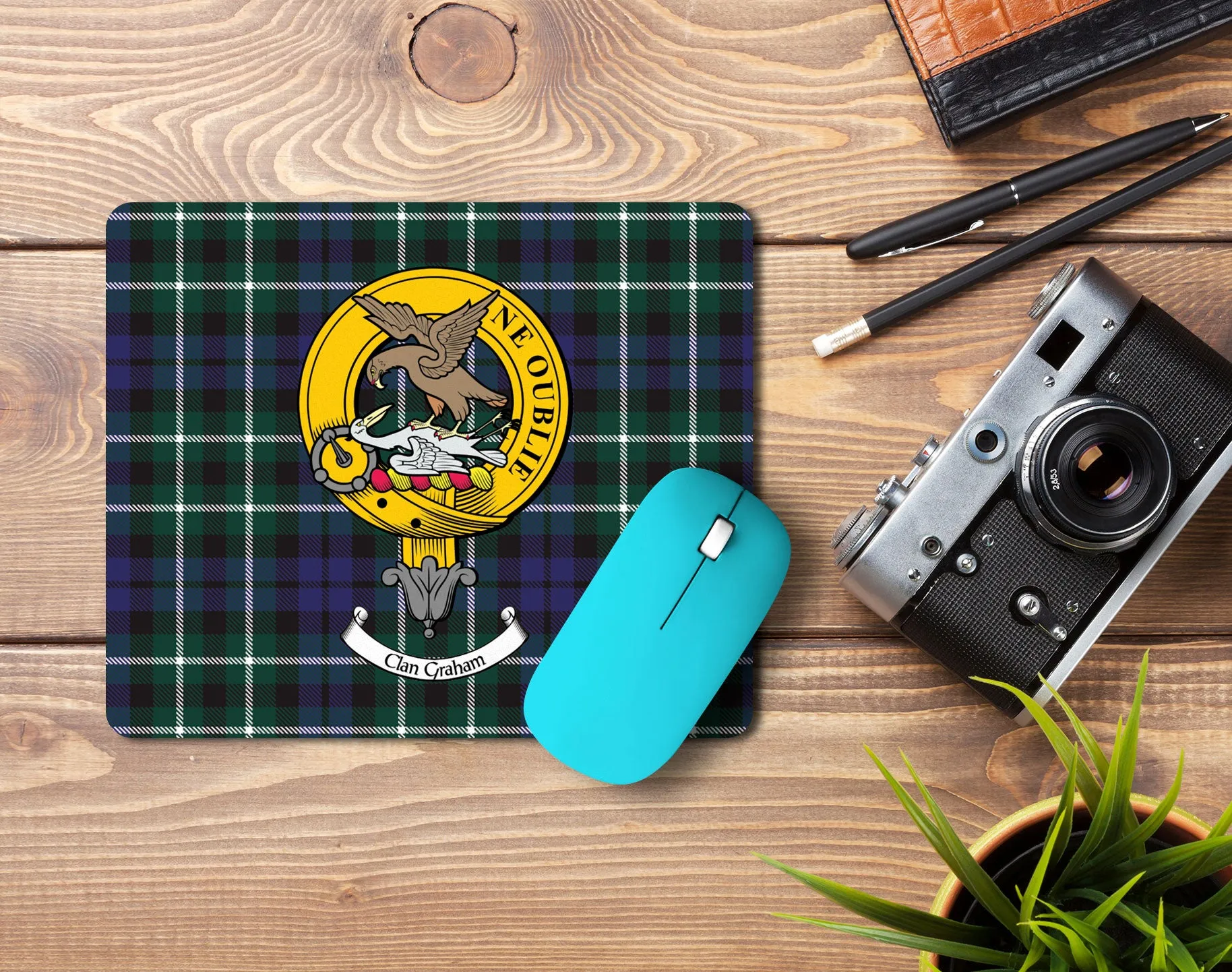 Graham Clan Crest Mouse Pad