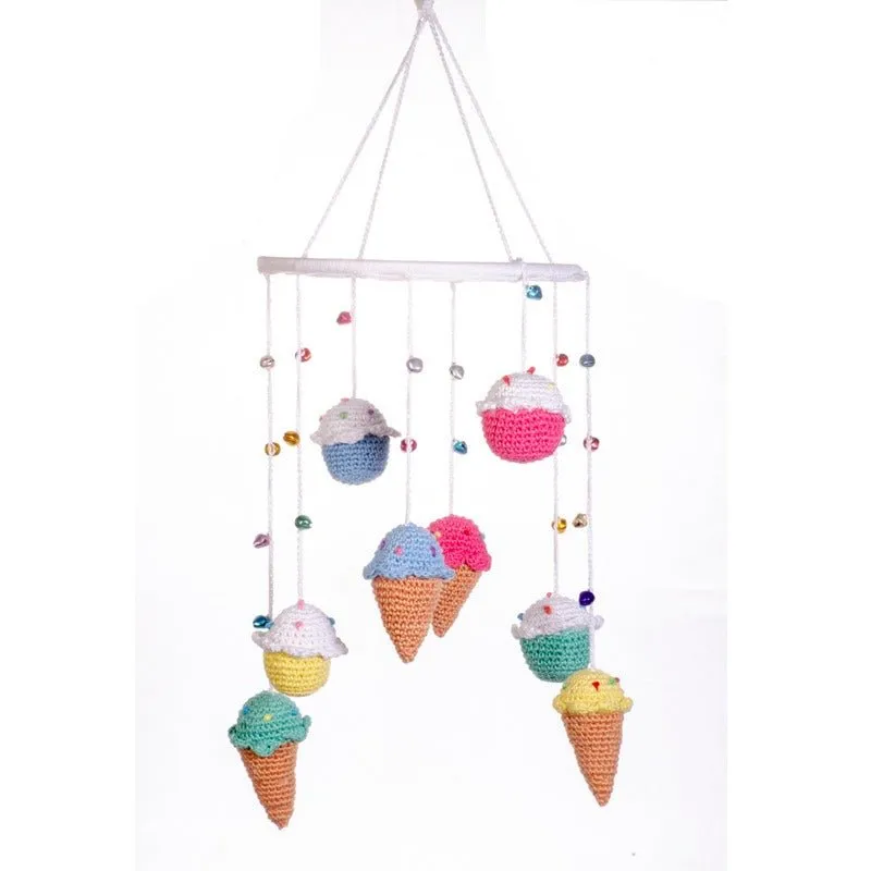 Happy Threads | Dessertland |40 cms | Cute| Cot Mobile| For Babies | Gifting