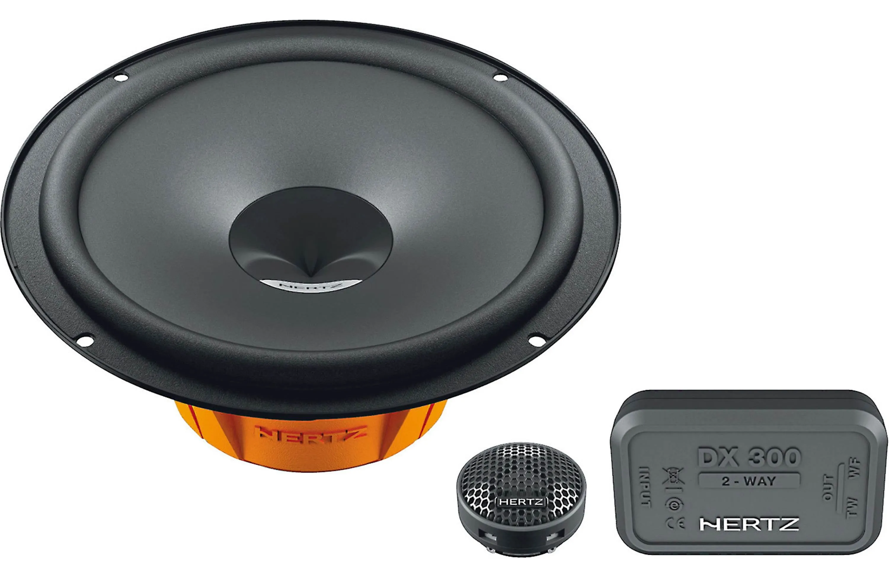 Hertz DSK 165.3 Dieci Series 2-Way 6.5" Component Speaker (Pair)