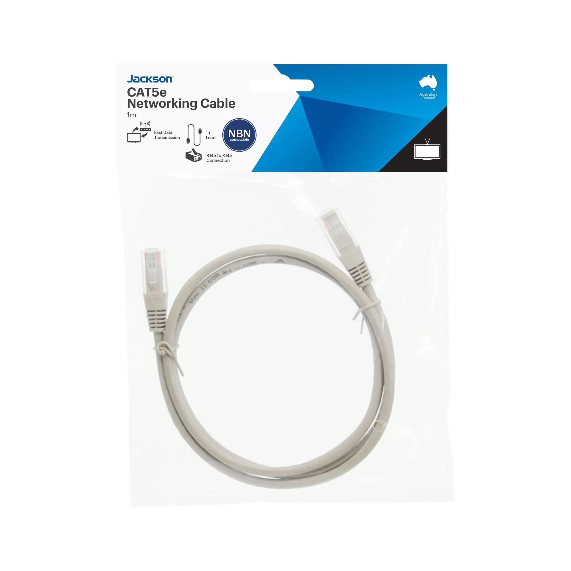 High Speed CAT5e Network Cable- 1m