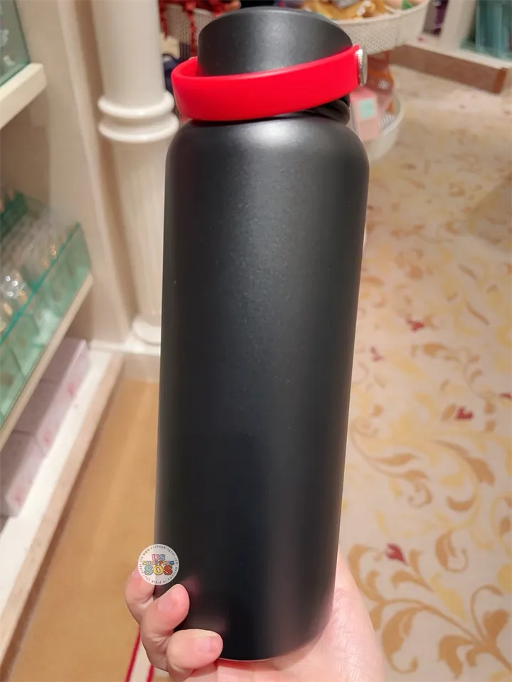 HKDL - Mickey & Friends "Hong Kong Disneyland" Stainless Steel Bottle (Color: Black)