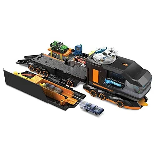 Hot Wheels Fast & Furious Spy Command Hauler Play Set Transporter