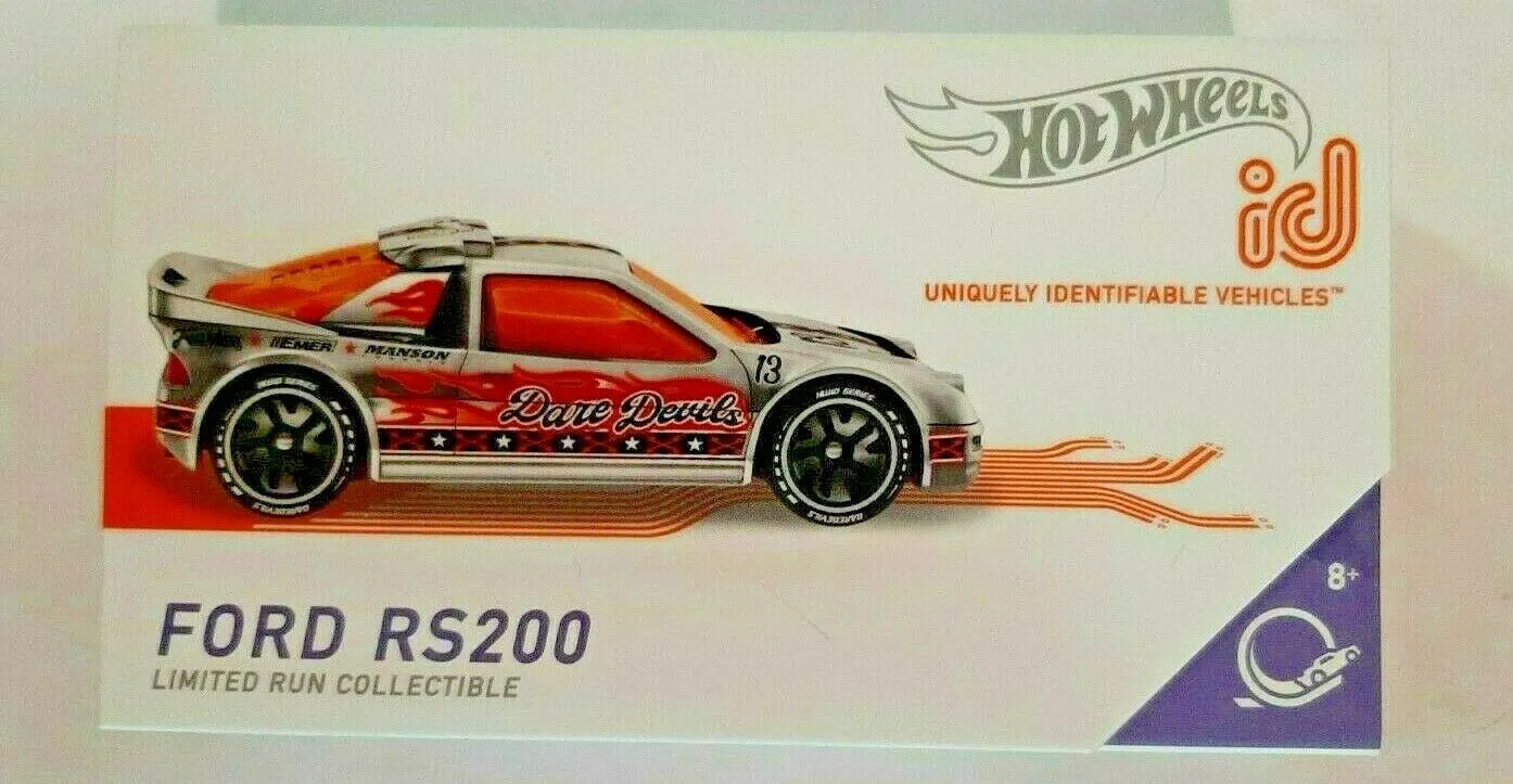 Hot Wheels Id Singles Ford Rs-200