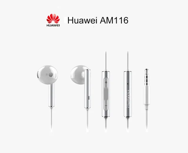 Huawei AM116 3.5mm In-Ear Wired Earphone Metal Version