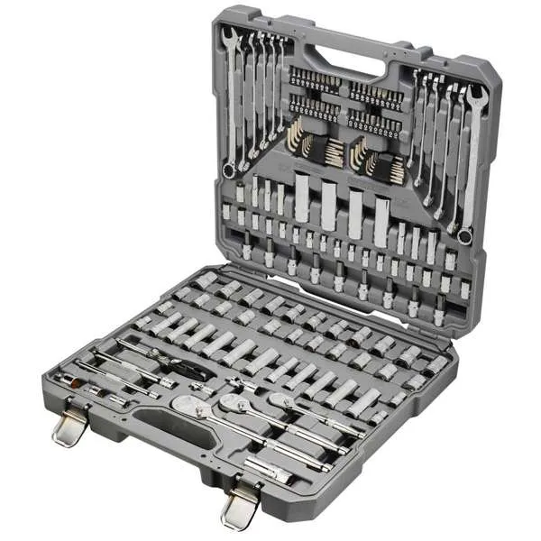 INGERSOLL RAND 167 Piece SAE/Metric Master Mechanics Tool Set