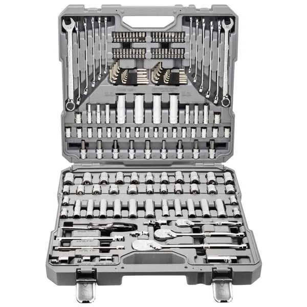 INGERSOLL RAND 167 Piece SAE/Metric Master Mechanics Tool Set