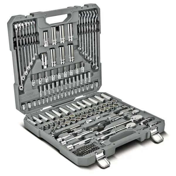 INGERSOLL RAND 205 Piece SAE/Metric Master Mechanics Tool Set