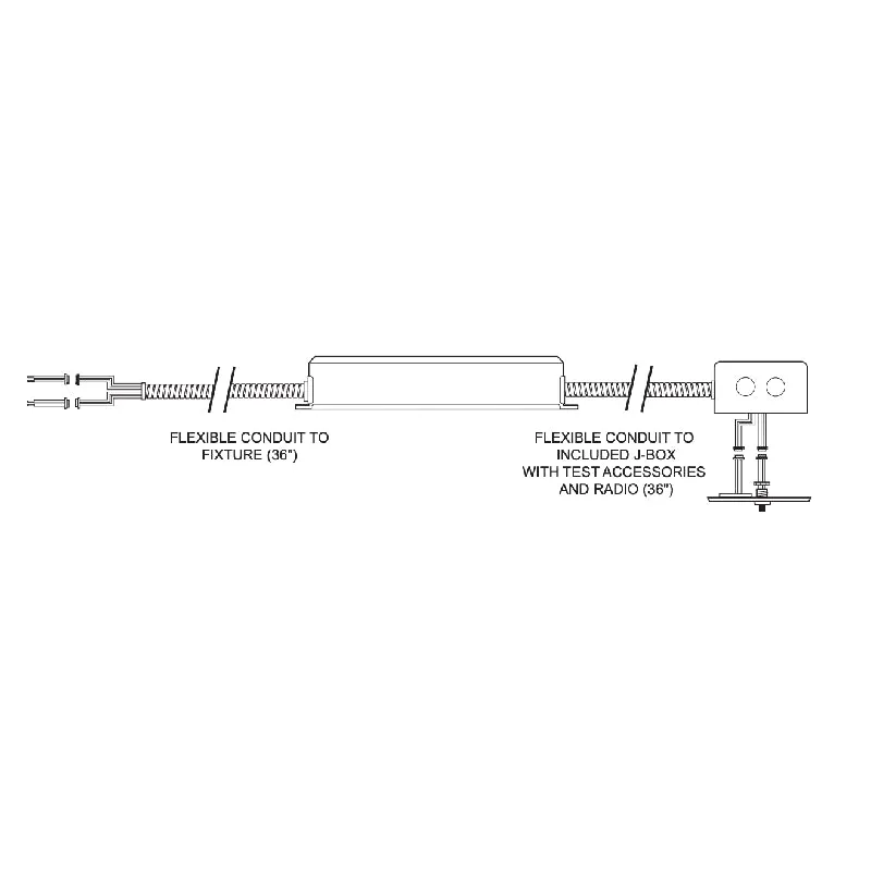 IOTA ILB CP10 HE AELR 10W Emergency LED Driver with Wireless Life Safety Reporting via Bluetooth