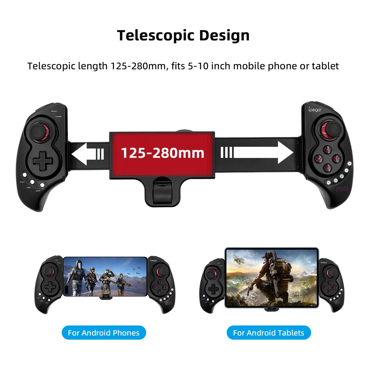 iPega PG-9023S Extendable Wireless Game Controller for Android/PC