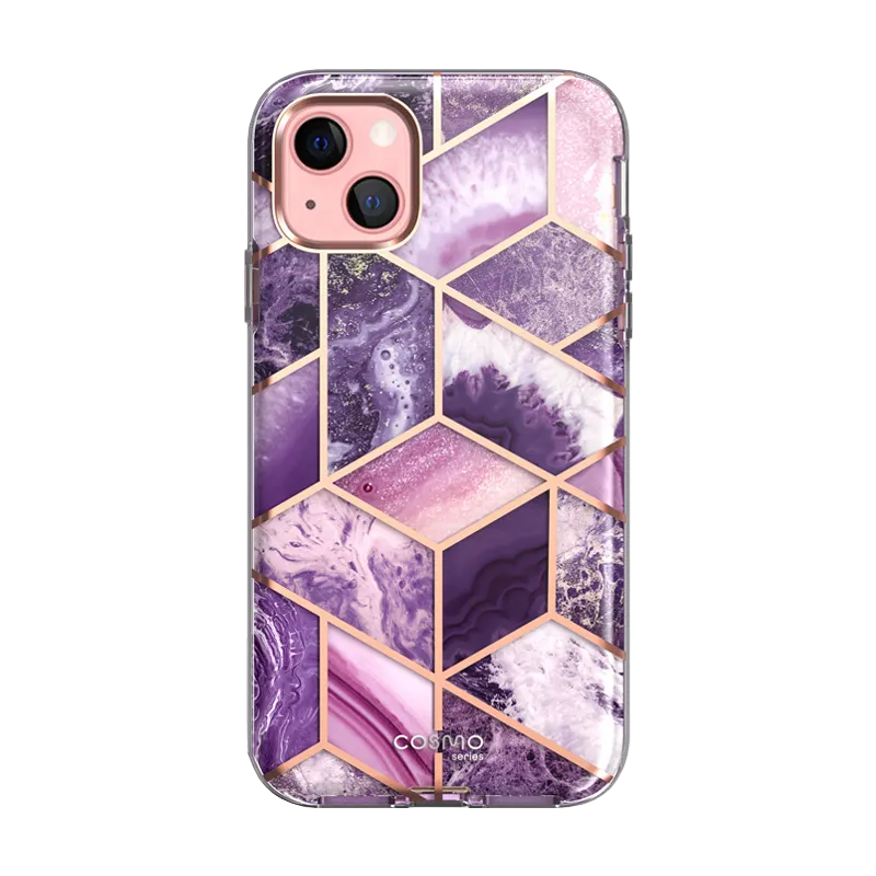 iPhone 13 Cosmo Case(open box) - Marble Purple