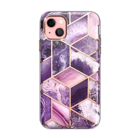 iPhone 13 Cosmo Case(open box) - Marble Purple