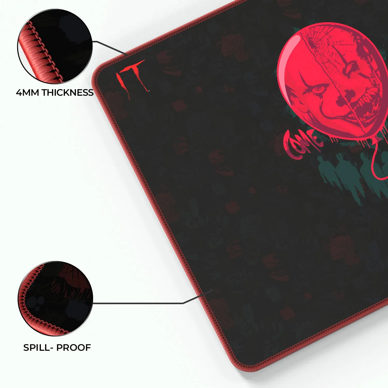 IT - COME HOME Gaming Mouse Pad