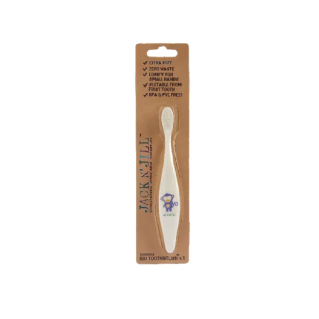 jack & jill bio toothbrush - monkey