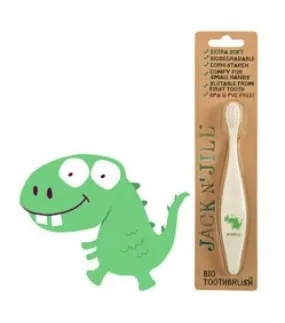 Jack n' Jill - Bio Toothbrush - Dino