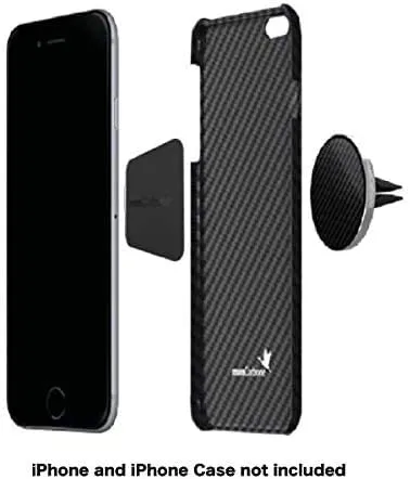 JustClick Car Mount – Gunmetal Carbon Fiber