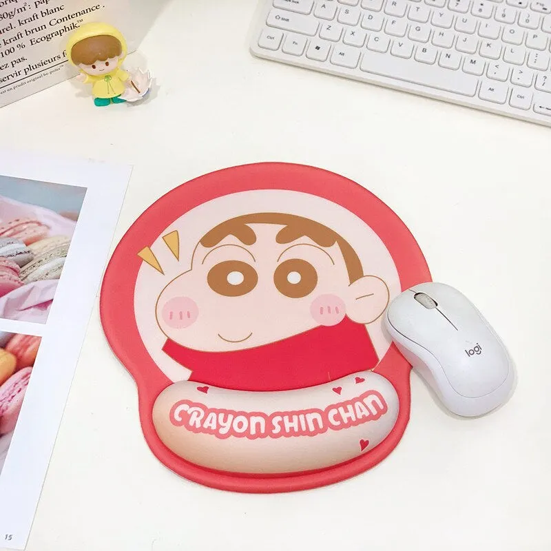 Kawaii Mousepad With Wrist Support