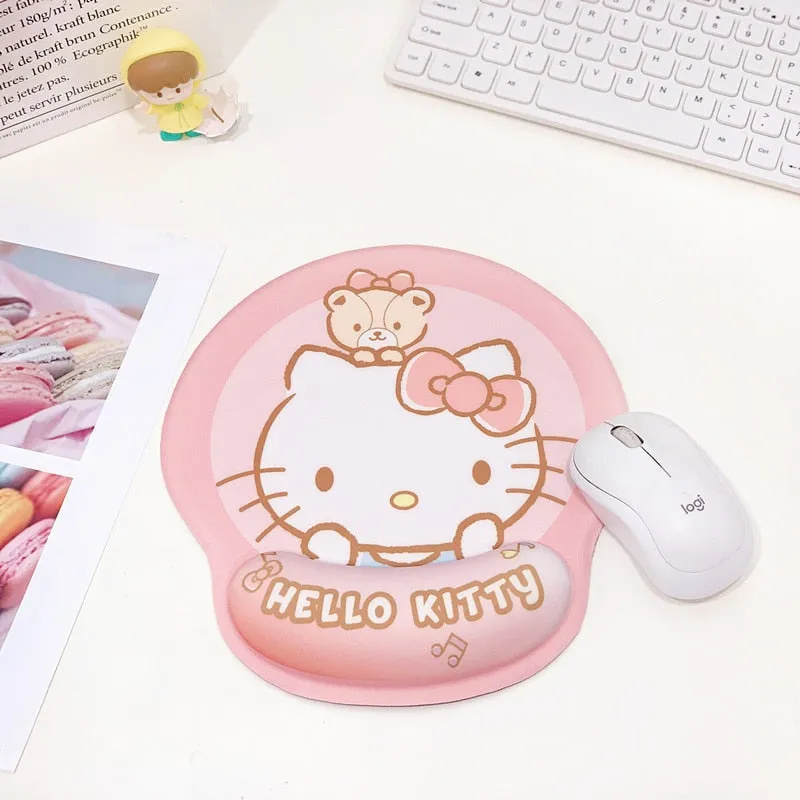 Kawaii Mousepad With Wrist Support