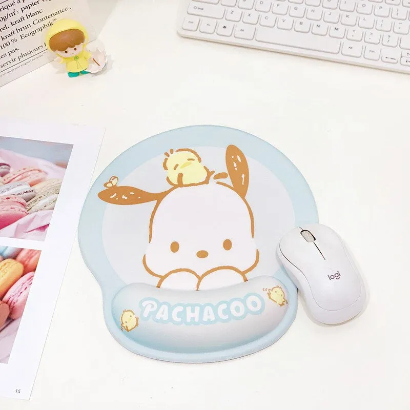 Kawaii Mousepad With Wrist Support