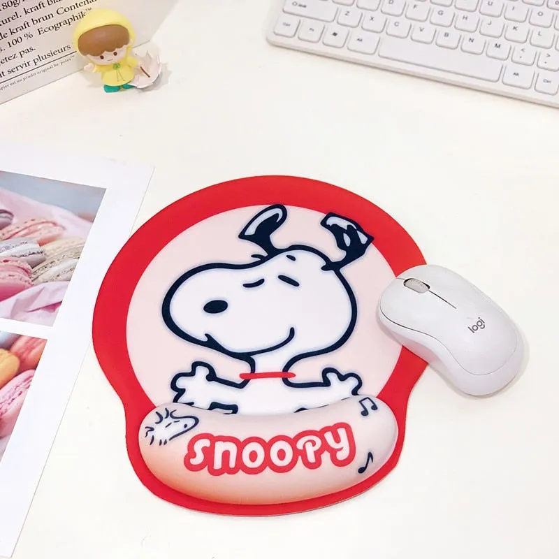 Kawaii Mousepad With Wrist Support