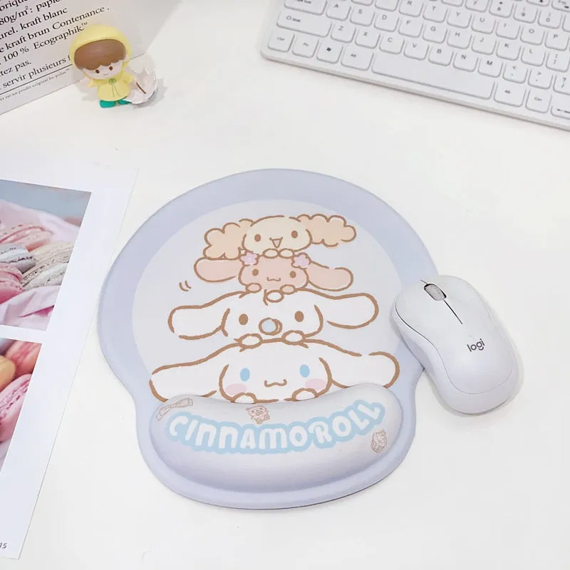 Kawaii Mousepad With Wrist Support