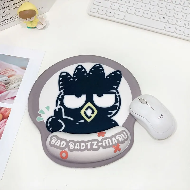 Kawaii Mousepad With Wrist Support