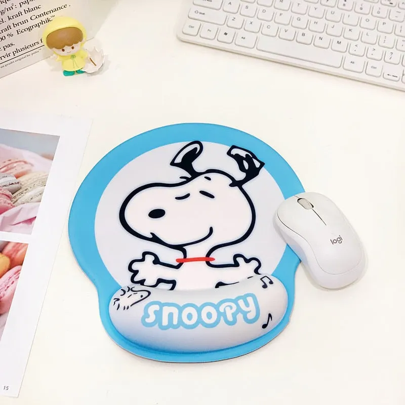 Kawaii Mousepad With Wrist Support