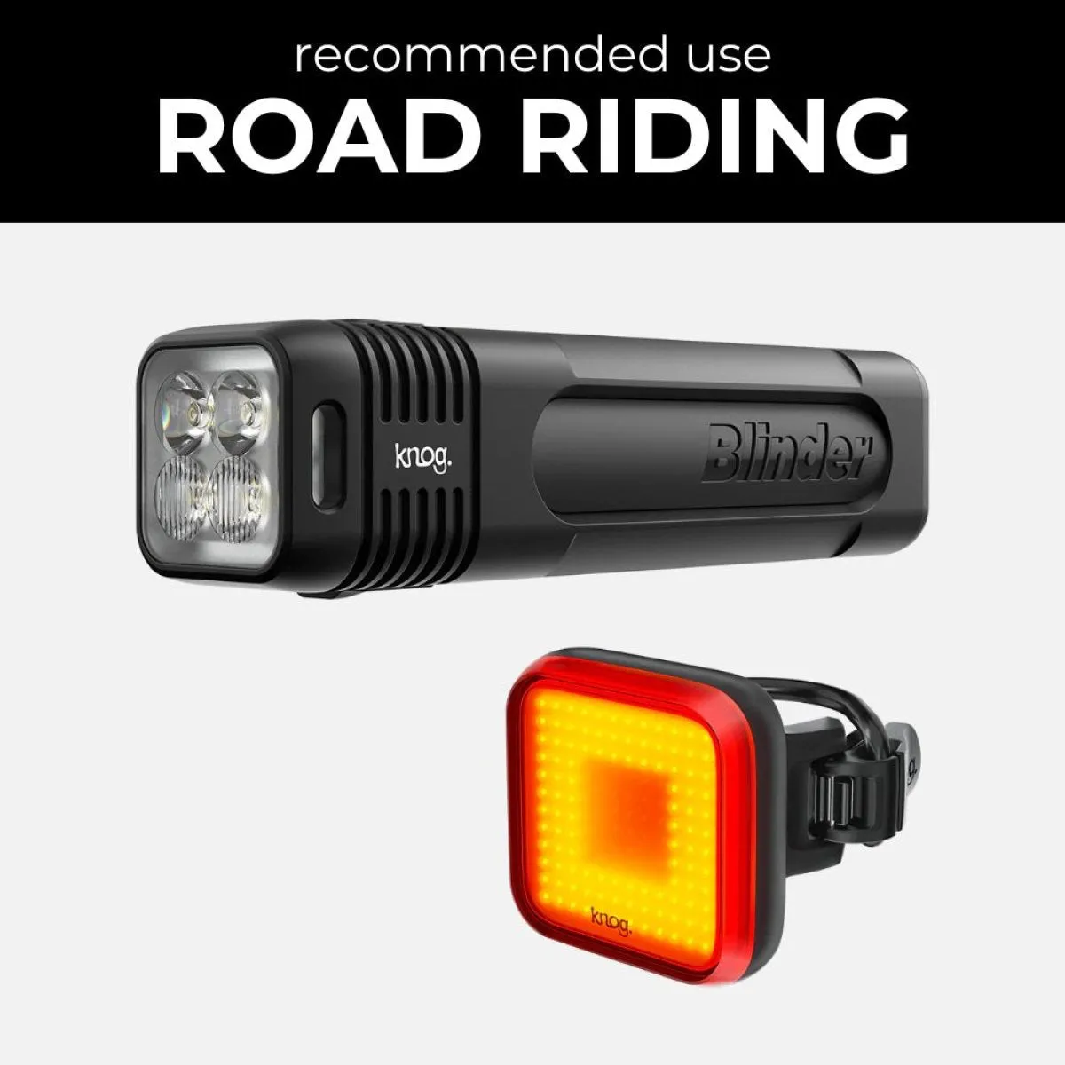 Knog Lightset Blinder Pro 900   Blinder Square