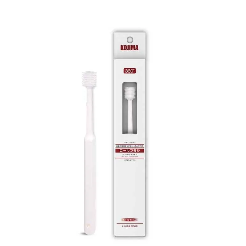 Kojima 360°C Roll Soft Pet Toothbrush