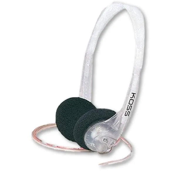 KOSS CL-2 CLEAR STEREO HEADPHONES