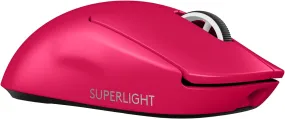 Logitech G PRO X Superlight 2 Lightspeed Wireless Gaming Mouse 無線遊戲滑鼠 - Pink 粉紅色 910-006799 原裝行貨