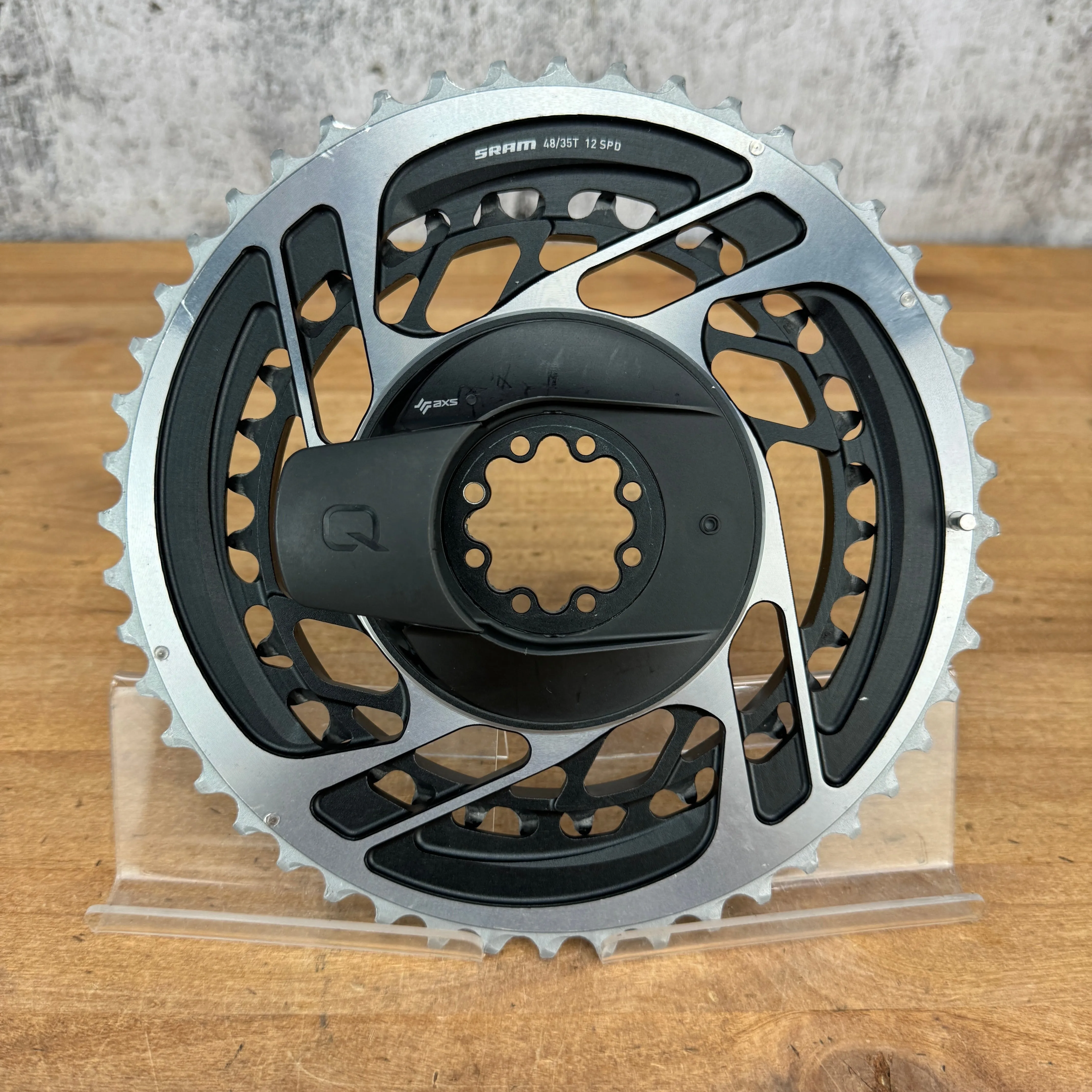 Low Mile! SRAM Red AXS Quarq 48/35t 12-Speed Quarq Power Meter Chainring Set