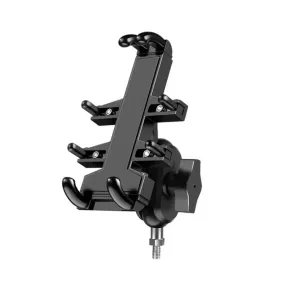 M8 Bolt Ball-Head Motorcycle Multi-function Eight-jaw Aluminum Phone Navigation Holder Bracket