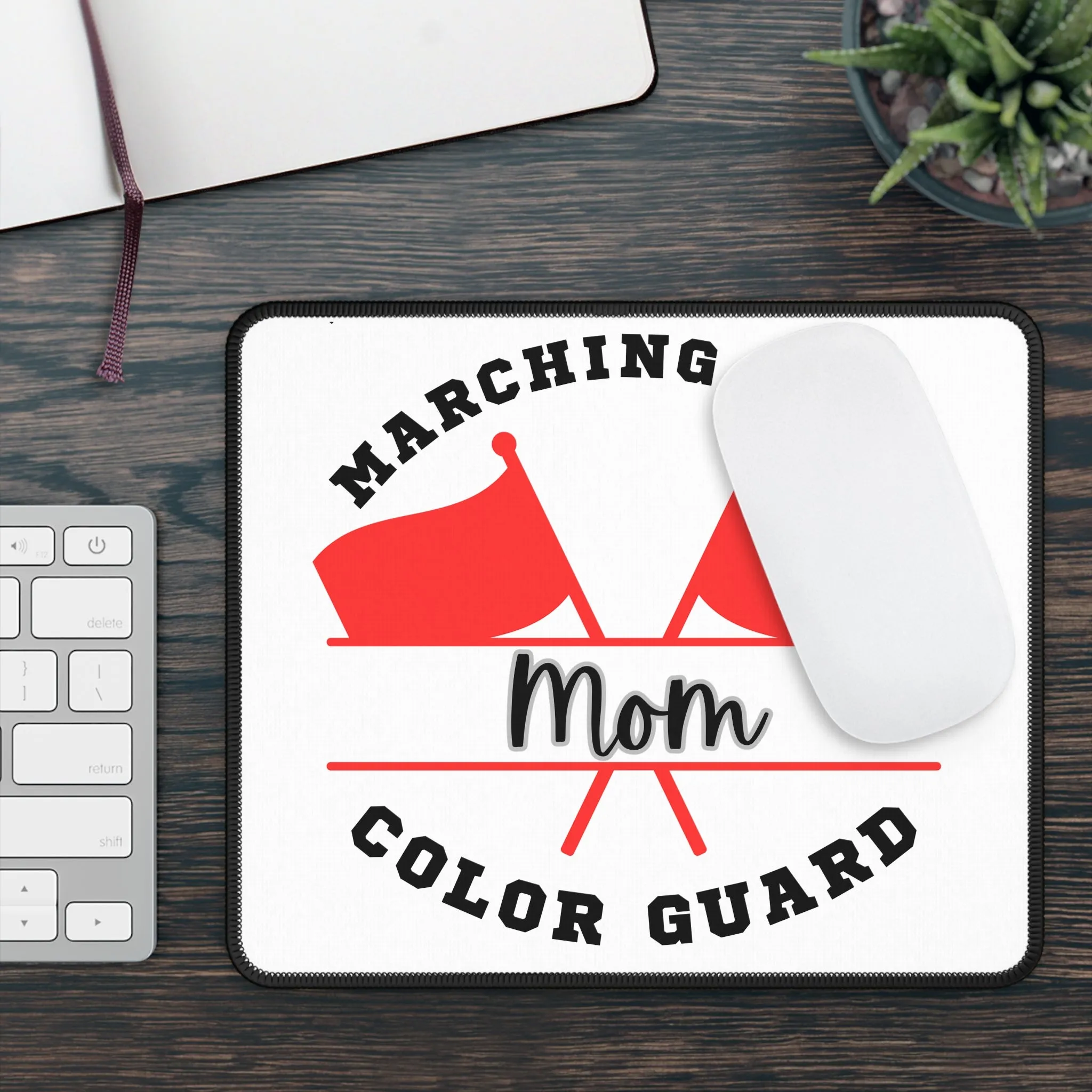 Marching Band Color Guard MomGaming Mouse Pad