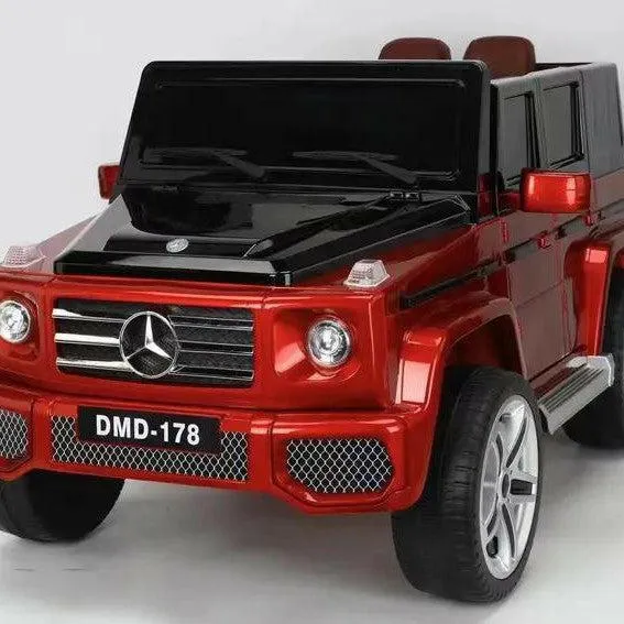 Mercedes Benz G63 Ride On Electric Car With Remote Control And Leather Seat 12V7a