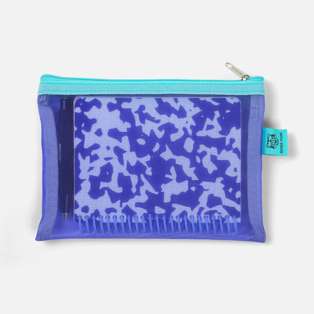 Mesh Pouch (Aqua)