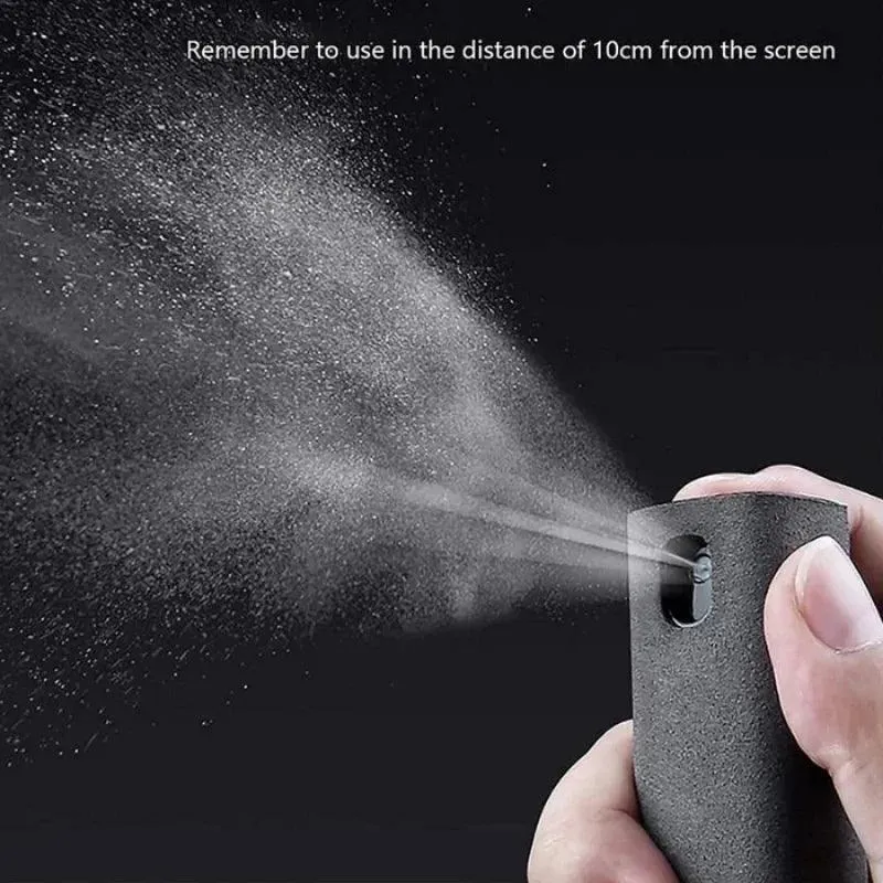 Microfiber Screen Cleaner: Versatile Electronic & Glasses Cleaning Spray