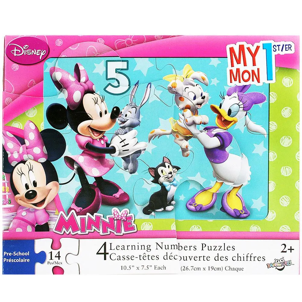 Minnie Mouse My 1st Learning Numbers Puzzle (14 Pieces)