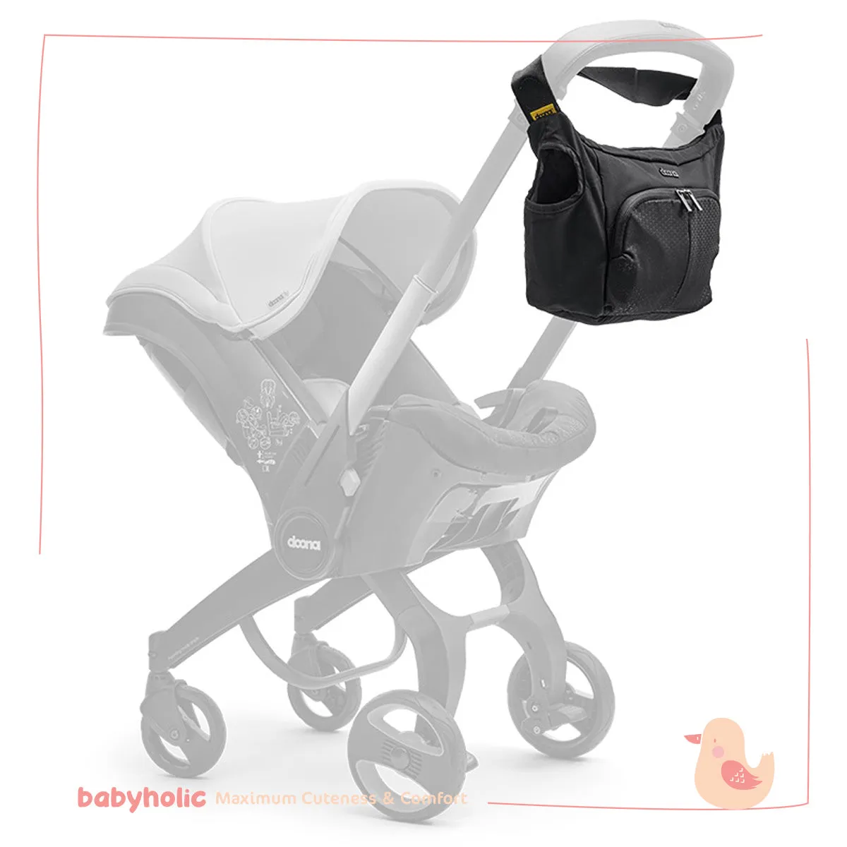 Mobile Infant Car Seat - Hound Grey